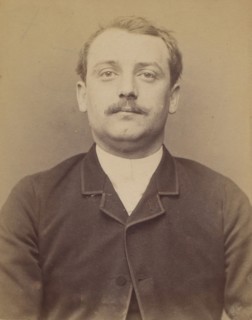 Lenfant. émile, Jules. 26 ans, né à Choisy-le-Roi (Seine). Modeleur. Anarchiste. 2/3/94., 1894.