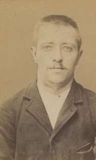 Lefrançois. Charles, Albert. 27 ans, né le 10/11/67 à Paris XXe. Horloger. Anarchiste. 2/7/94., 1894.