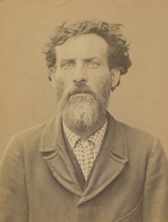Pidoux. Jean. Victor. 45 ans, né au Châtelet (Seine-et-Marne). Estampeur de métaux. Anarchiste 2/7/94. , 1894.