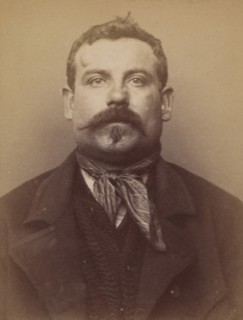 Poisson. Georges. 38 ans, né à Boulogne (Seine). Chaudronnier. Anarchiste. 6/3/94, 1894.