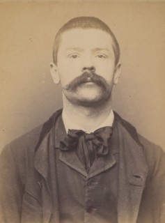 Ridou. Paul, François. 27 (ou 28) ans. ébéniste. Anarchiste. 8/3/94., 1894.