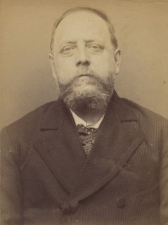 Berard. Adolphe. 52 ans, né le 26/9/41 à Paris Ve. ébéniste. Anarchiste. 16/3/94., 1894.