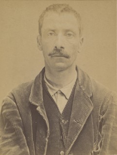 Para (ou Parra). Henri. 38 ans, né le 16/5/56 à Paris Ve. Camelot. Anarchiste. 4/9/94., 1894.