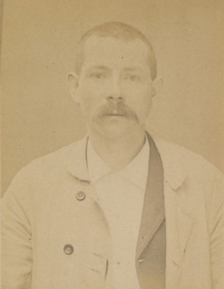 Mangin. Edmond, émile. 33 ans, né le 19/3/61 à Senon (Meuse). Cimentier. Anarchiste. 8/7/94. , 1894.