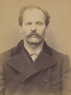 Soubrié. François. 39 ans, né à Livignac-le-Haut (Aveyron). Brûleur de café. Anarchiste. 14/3/94. , 1894.