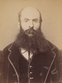 Villetard. Jules, Pierre. 42 ans, né à Ligny-le-Chastel (Yonne). Terrassier. Anarchiste. 5/3/94, 1894.