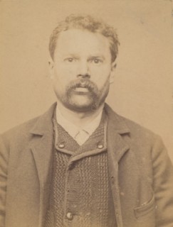 Widcoq. Fulgence, Ignace. 36 ans, né à Fressenneville (Somme). Mécanicien. Anarchiste. 10/3/94., 1894.