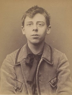 Véret. 0ctave-Jean. 19 ans, né à Paris XXe. Photographe. Anarchiste. 2/3/94., 1894.