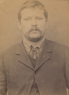 Selle. Louis- Désiré-Honoré. 31 ans, né à Bougival. Cordonnier. Anarchiste. 26/3/94., 1894.