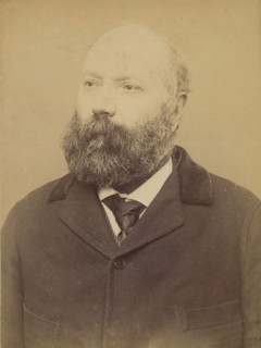 Couchot. Jean. 49 ans, né à Bidache (Basses-Pyrénées). Tailleurs d'habits. Anarchiste. 23/3/94., 1894.