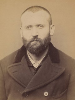 Sentenac. Phillipe. 36 ans, né à Soulan (Ariège). Menuisier. Anarchiste. 7/3/94., 1894.
