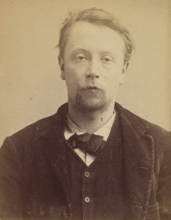 Hébert. Georges, Henri. 27 (ou 29) ans, né à Bayeux (Calvados). Menuisier. Anarchiste. 23/4/92. , 1892.