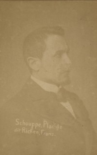 Schouppe. Placide. (dit Ricken, Franz). , 1889-94.