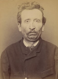 Jacot. Charles, émile. 36 ans, né à Allenjoie (Doubs). Colporteur Anarchiste. 8/3/94., 1894.