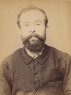 Leballeur. Jules, Léon. 29 (ou 30) ans, né à Rouissé Jassée (Sarthe). Cordonnier. Anarchiste. 1/3/94. , 1894.