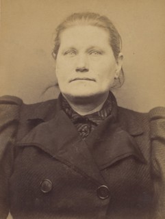 Chiroki. Eva (veuve Ortiz). 53 ans, née à Grosbitlech (Autriche). Cuisinière. Anarchiste. 21/3/94. , 1894.
