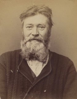 Bligny. André, Eugène. 58 ans, né à Vincennes. Serrurier. Anarchiste. Fiché le 2/3/94., 1894.