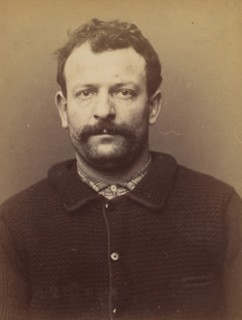 Heurteaux. Auguste. 31 ans, né à Paris Xe. Polisseur. Anarchiste. 3/3/94., 1894.