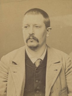 Benoit. Joseph, Alexandre. 33 ans, né le 9/6/61 à Paris XIIIe. Potier d'étain. Anarchiste. 2/7/94. , 1894.