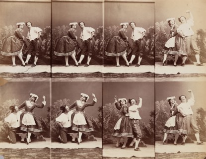 Eugénie Schlosser et Coralli, 1863.