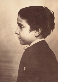 [Profile of the Prince Imperial], 1863.