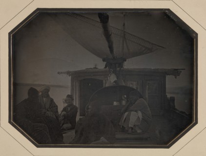 Monsieur Itier's Cange Under Sail on the Nile, 1845-46.