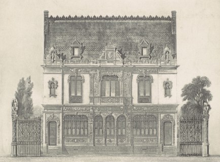 Maison élevée Rue St. Georges par M. Renaud, ca. 1841.