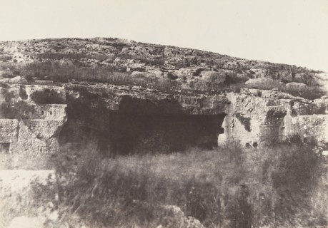 Jérusalem, Tombeau Juif, Détails, 1854.