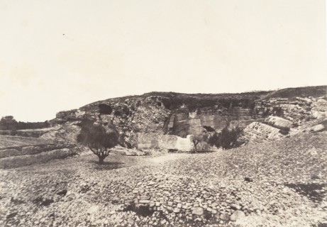 Jérusalem, Grotte de Jérémie, 1854.