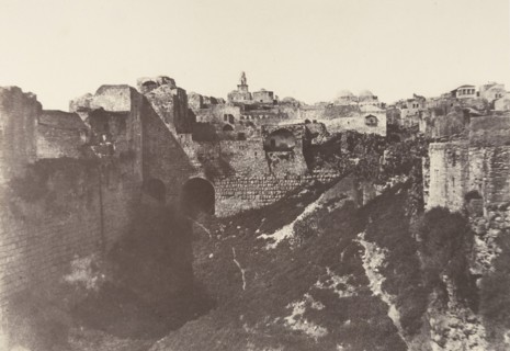 Jérusalem, Enceinte du Temple, Piscine probatique, 1, 1854.