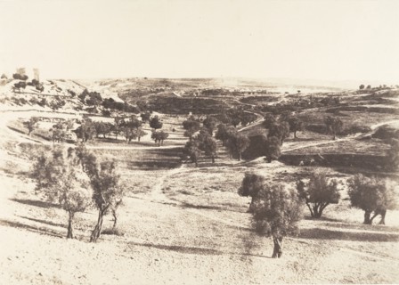 Jérusalem, Chemin de Beit-Lehem, 1854.