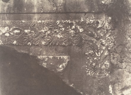 Jérusalem, Tombeau des rois de Juda, Encadrement de feuillages et de fruits, 1854.