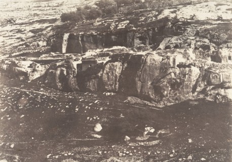 Jérusalem, Village de Siloam, Monolithe de forme égyptienne, 1, 1854.