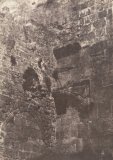 Jérusalem, Enceinte du Temple, Porte hérodienne, 1854.