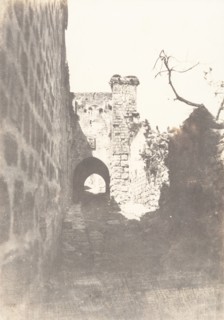 Jérusalem, Via Dolorosa, Reste antique, 1854.