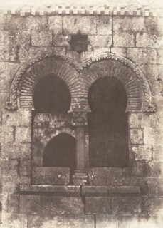 Jérusalem, Escalier arabe de Sainte-Marie-la-Grande, Détails de la partie supérieure, 1854.
