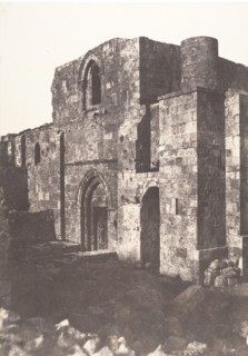 Jérusalem, église Sainte-Anne, Vue générale, 1854.