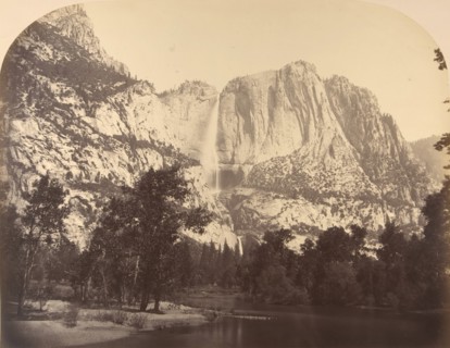 Yosemite Falls, River View, 2637 Feet, 1861.