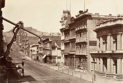 North Side of California Street, 1864, printed ca. 1876.