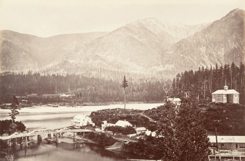 Cascades, Oregon, 1867, printed ca. 1876.