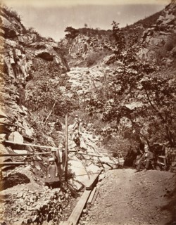 Hot Sulphur Springs, Santa Barbara, 1876, printed ca. 1876.