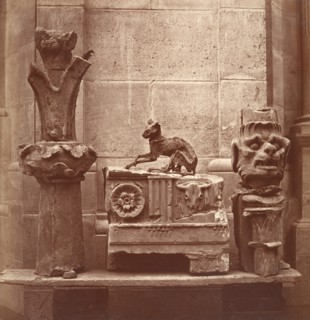 Le Chat Momifié (trouvé dans les fouilles de Saint-Germain-en-Laye), ca. 1862.