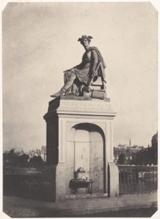 [Allegorical Sculpture of Industry, Pont du Carrousel], 1852.