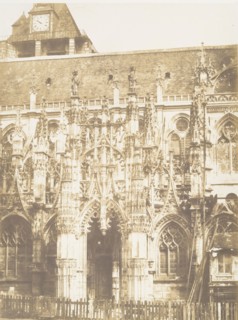 Portail de la Cathédrale de Louviers, 1852-54.