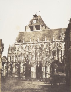 Cathédrale de Louviers, vue générale, 1852-54.