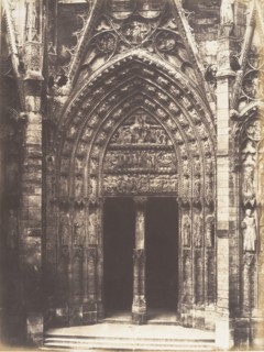 Portail de la Calende, Rouen Cathédral, 1852-54.