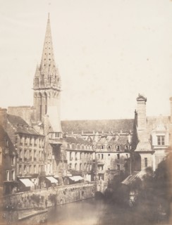 Rue des Petits Murs, Caen, 1852-54.