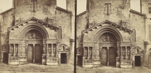 [Portal, Church of Saint-Trophime, Arles], ca. 1864.
