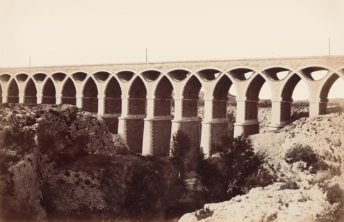 Viaduc de St. Chamas, before 1859.