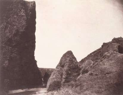 [Rocks in the Auvergne], 1854, printed 1979.